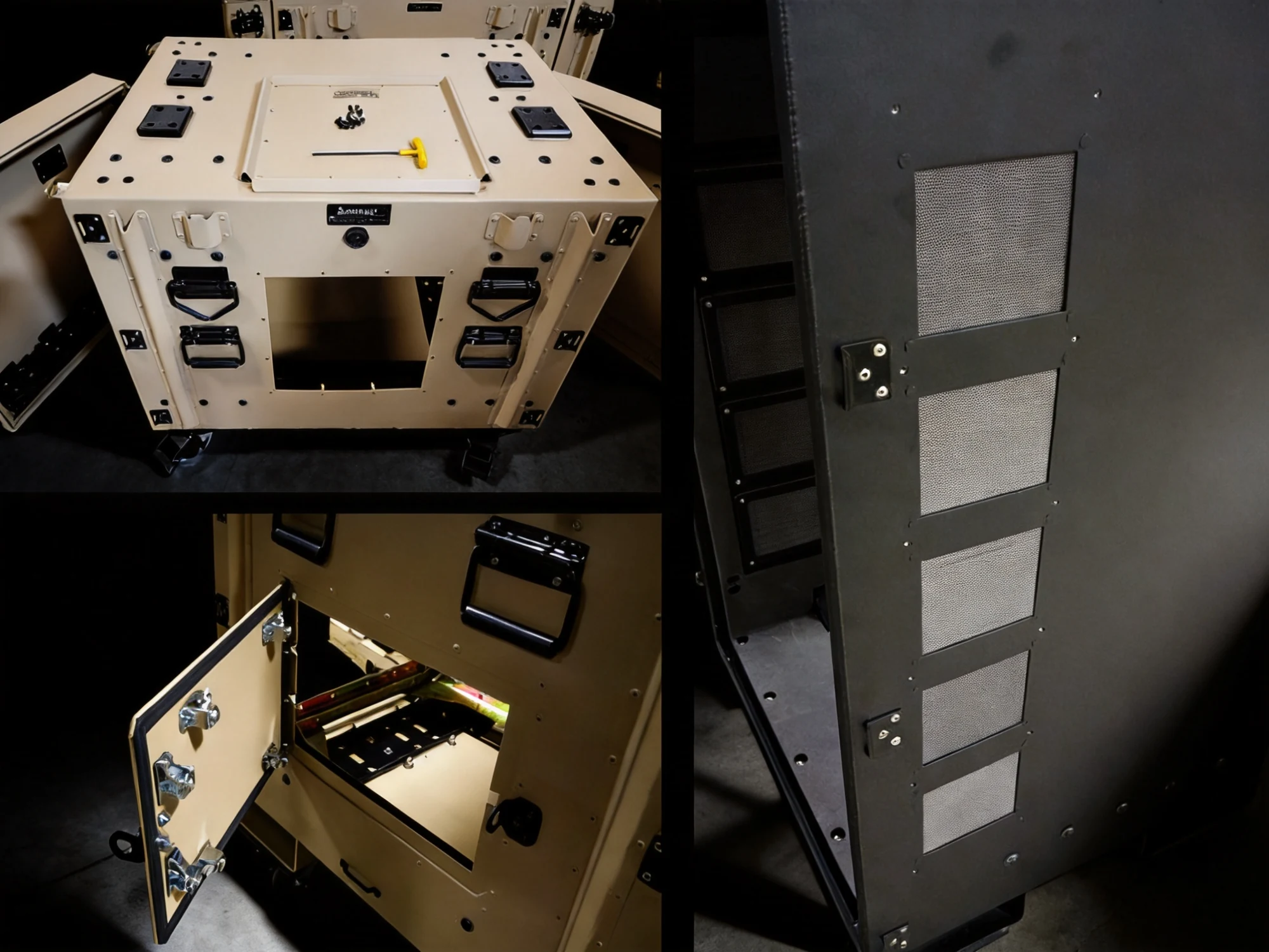 Custom case shell exterior modifications, Impact Cases